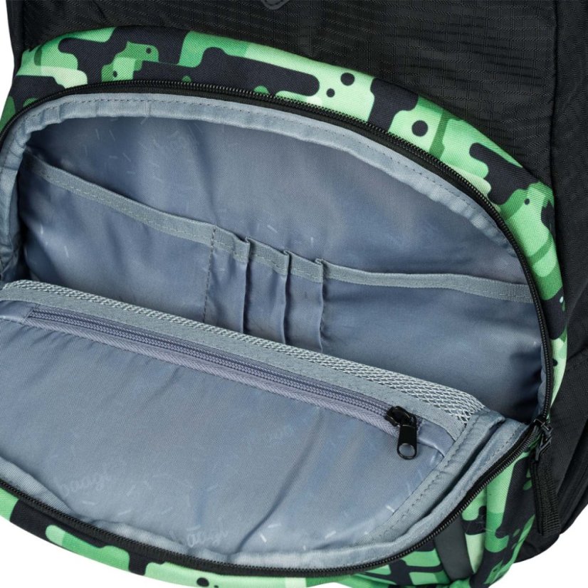 BAAGL SADA 3 Coolmate Green: batoh, peračník, vrecko - Baagl