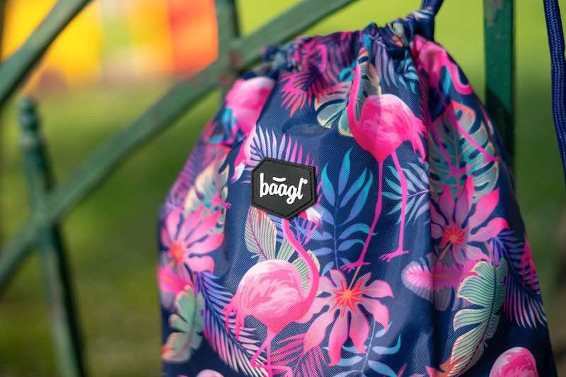Sáček na obuv Baagl Flamingo
