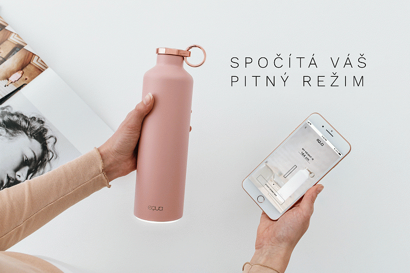 Láhev na pití Equa Smart Dark Grey 680ml