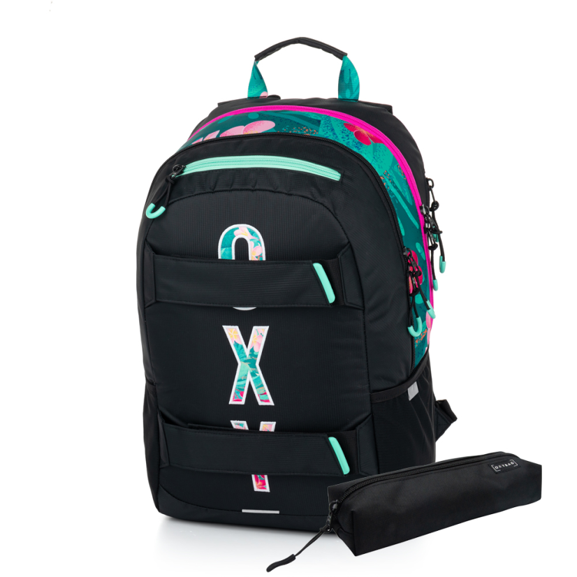 Studentský batoh + etue OXY Sport Tropic - Oxybag (Karton P+P)