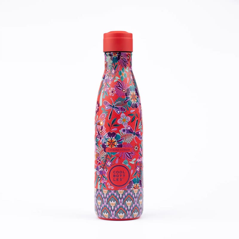 Nerezová termolahev COOL BOTTLES Xclusive! Dragonfly Paradise třívrstvá 500ml