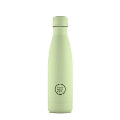 Nerezová termolahev COOL BOTTLES Pastel Green třívrstvá 500 ml