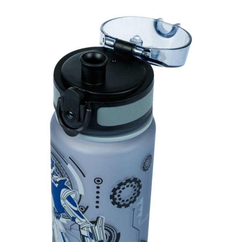 BAAGL Tritanová láhev na pití Roboti, 500 ml - Baagl