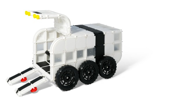 Stavebnice SEVA VESMÍR Expedice Mars plast 1015ks v plastovém boxu 40x30x20cm - SEVA