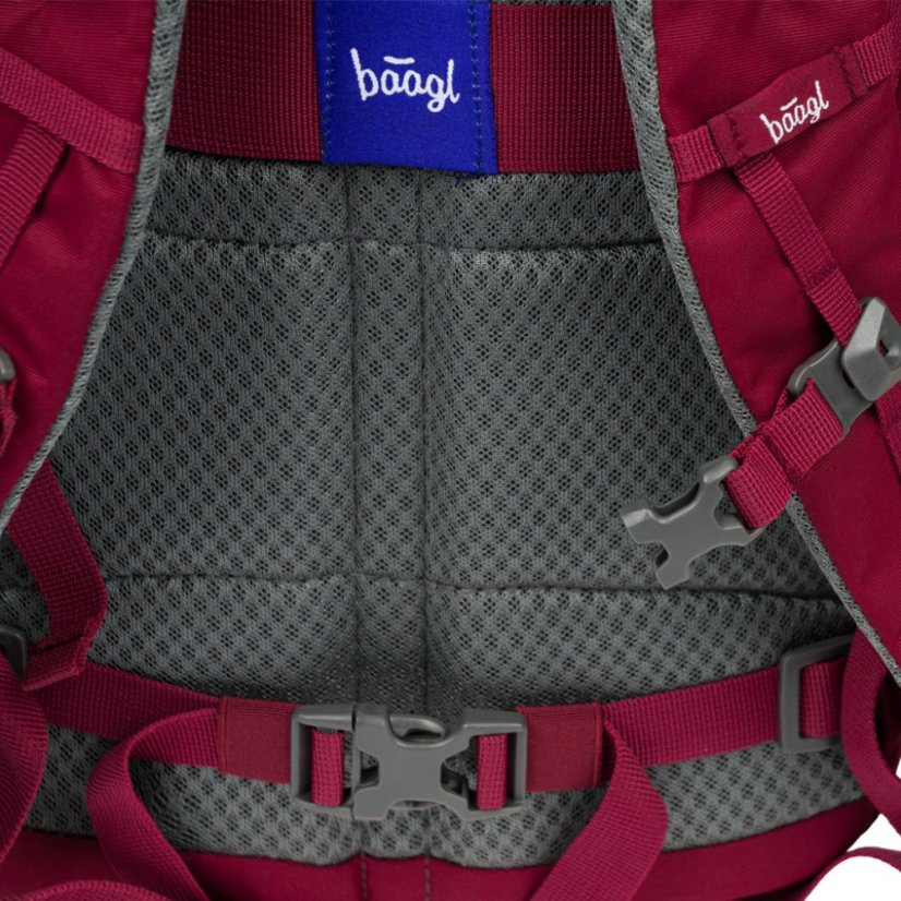 BAAGL Batoh Dash Burgundy GRS - Baagl