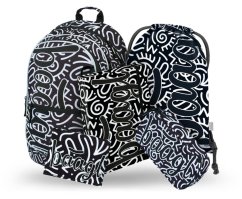 BAAGL 5 SET Core Element: batoh, penál, sáček, desky, peněženka - Baagl