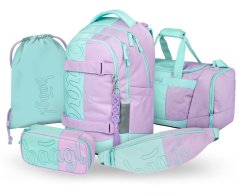 BAAGL SET 5 Skate max Sweet: batoh, penál, sáček, sportovní taška, ledvinka - Baagl