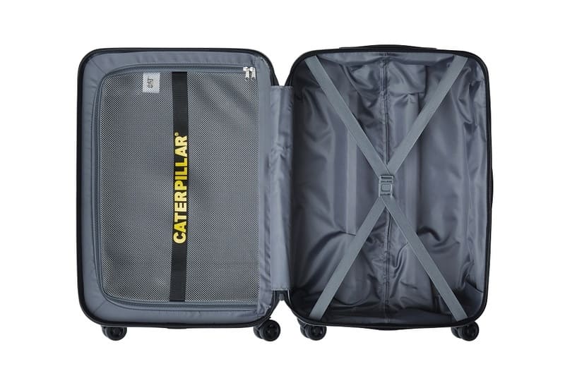 Cestovní kufr CAT Industrial Plate 35 l černý