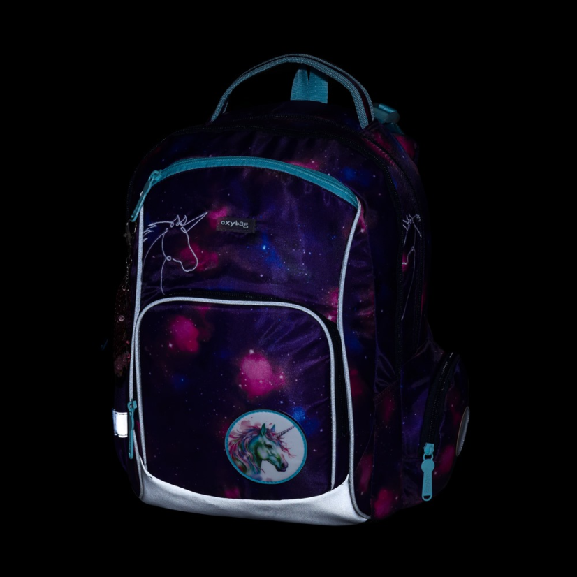 Oxybag Školský batoh OXY GO Unicorn