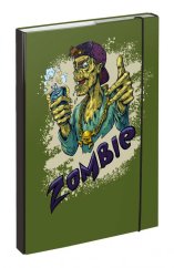 Desky na školní sešity A4 Baagl Zombie