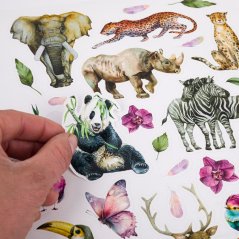Nálepky Zvieratá Topgal STICKERS 24059