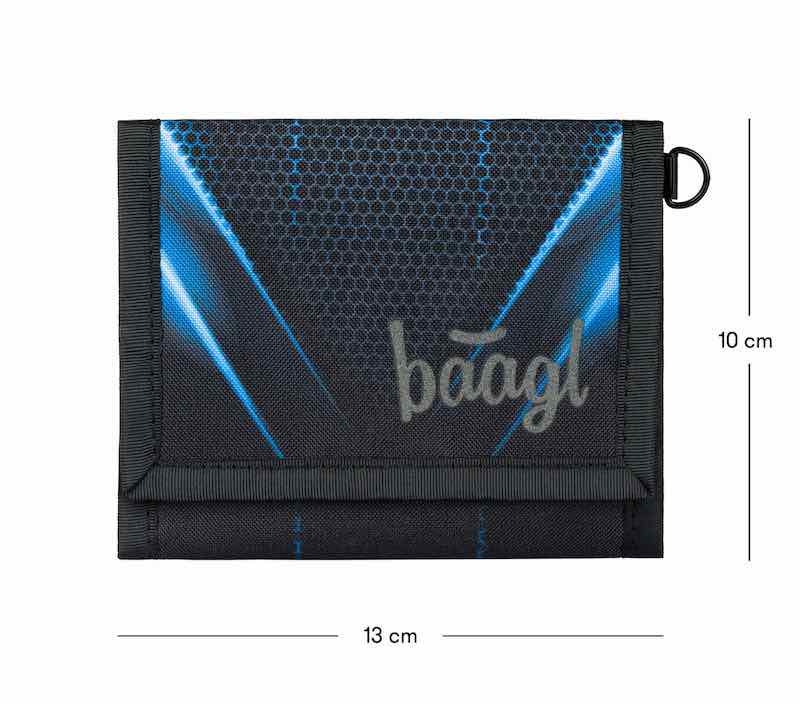 BAAGL SET 5 Skate Bluelight: batoh, penál, sáček, láhev, peněženka
