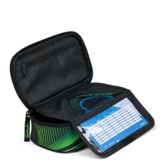 Studentský penál etue Satch - Seismic Green