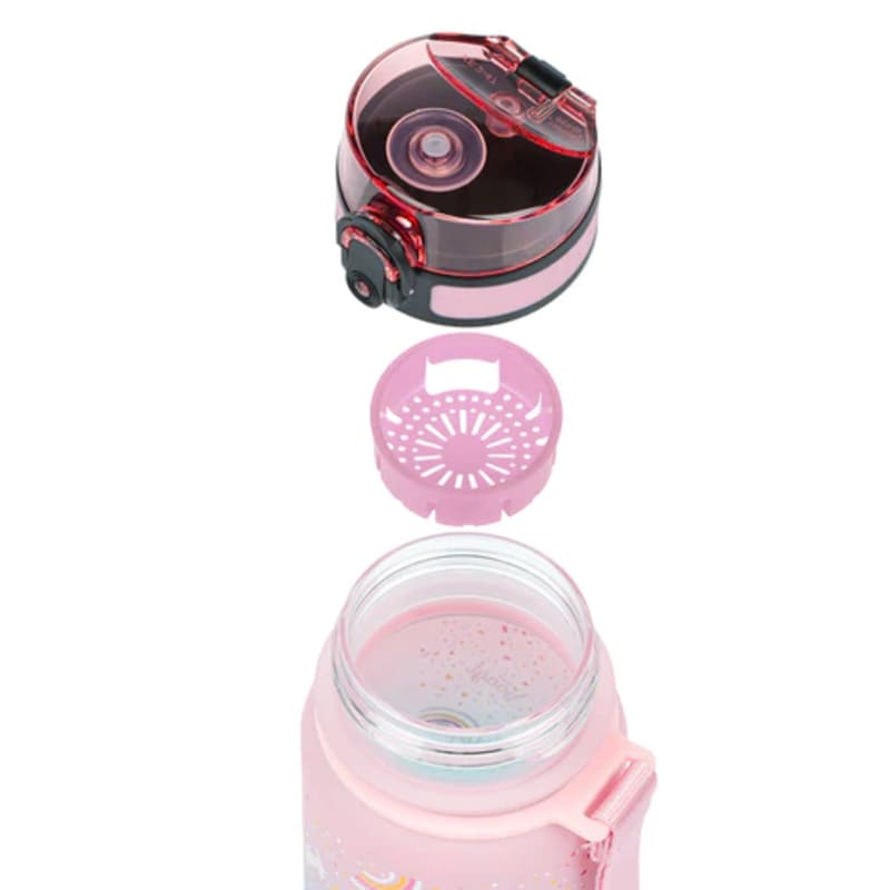 Dětská tritanová láhev na pití Baagl Gradient Duha 350 ml