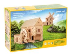 Dřevěná stavebnice Walachia Vario Mill 122 dílů