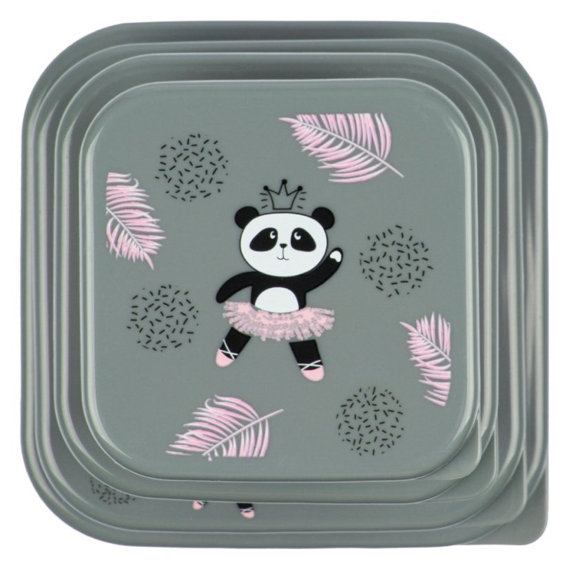 BAAGL Box na svačinu 4 v 1 Panda - Baagl