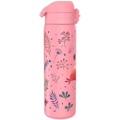 Nerezová fľaša na pitie ion8 Leak Proof Flamingo 500 ml