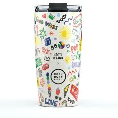 Nerezový termohrnek Cool Bottles Xclusive! Eddie Baehr - Good Vibes 550 ml