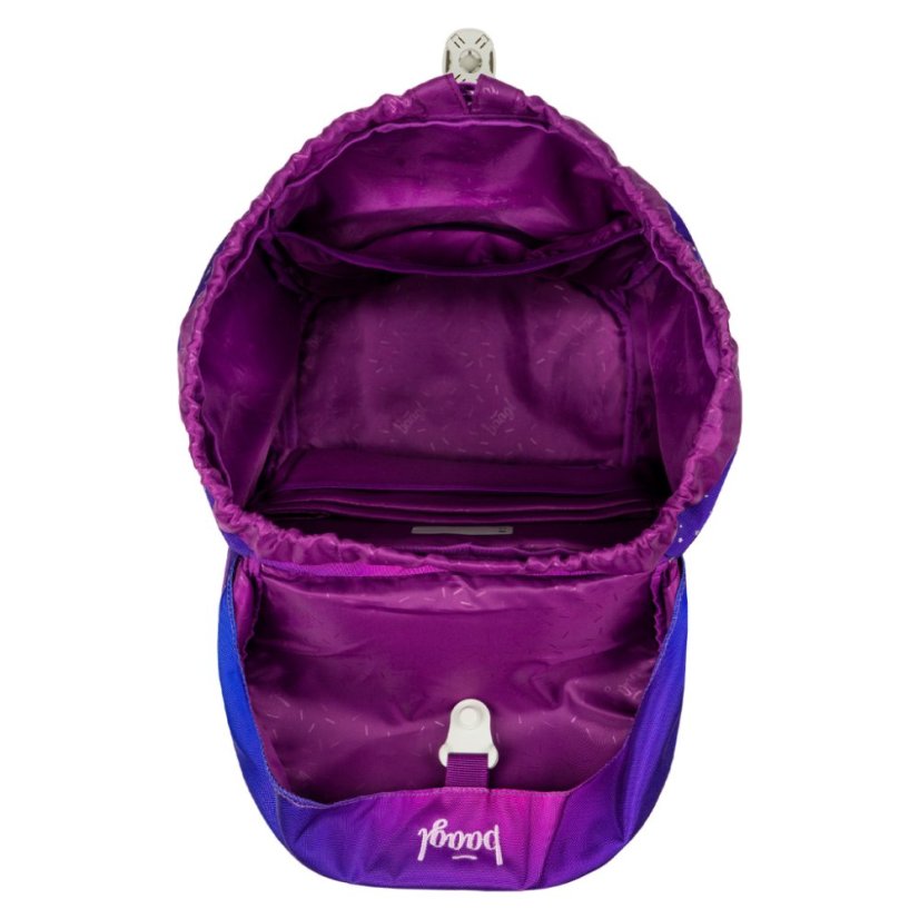 BAAGL SADA 5 Airy Kone Srdce: batoh, peračník, vrecko, zástera, peňaženka - Baagl