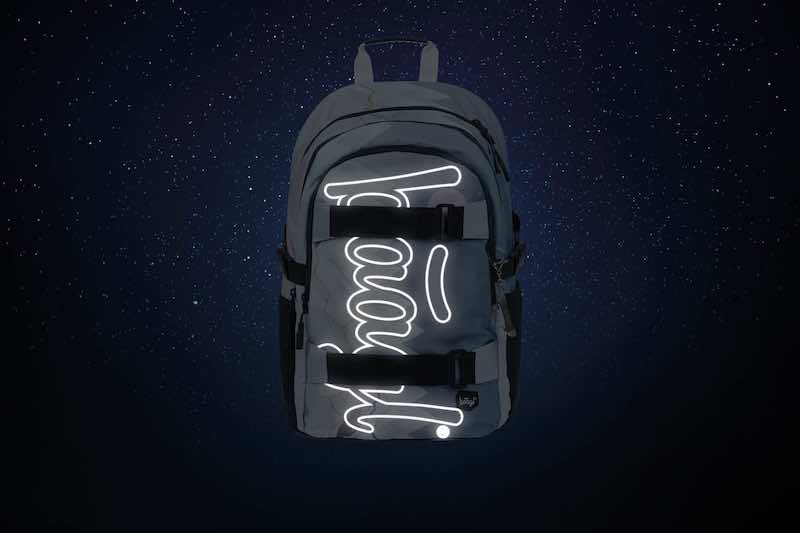 Školní batoh v setu Baagl skate Moon - 3 díly