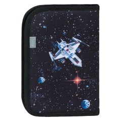 BAAGL Školní penál jednopatrový Pixel Space - Baagl