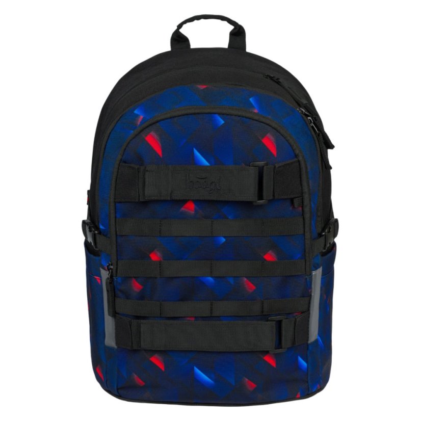 BAAGL SET 3 Skate Indigo: batoh, penál, sportovní taška - Baagl