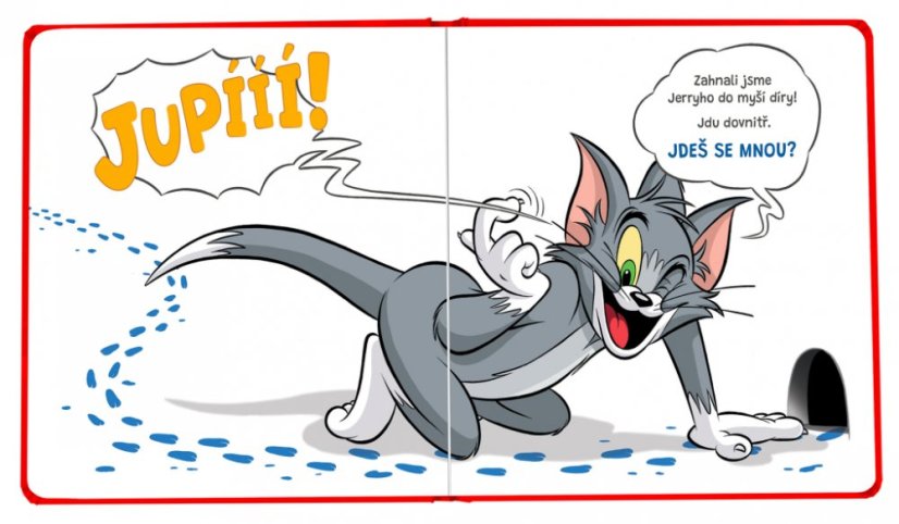 TOM & JERRY: V téhle knížce se schovává MYŠ - Baagl