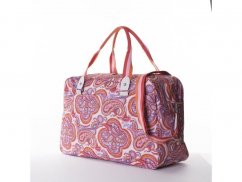 Cestovní taška Oilily Weekender Vanila, kolekce Summer paisley