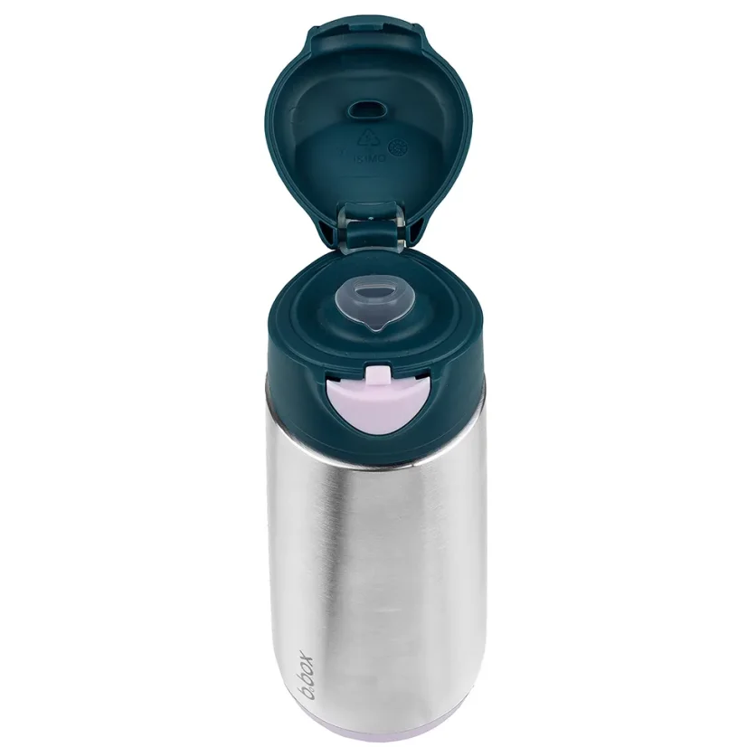 B.Box termoska na pitie Sport 500 ml – Indigo/ružová