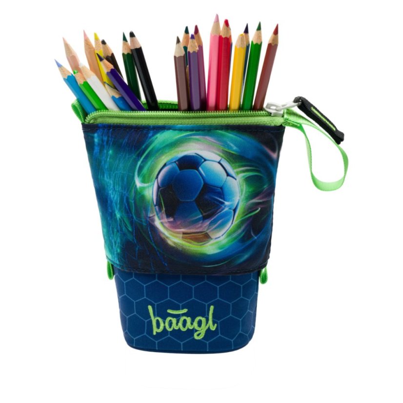 BAAGL Školní penál Pastelkovník Fotbalový míč GRS - Baagl