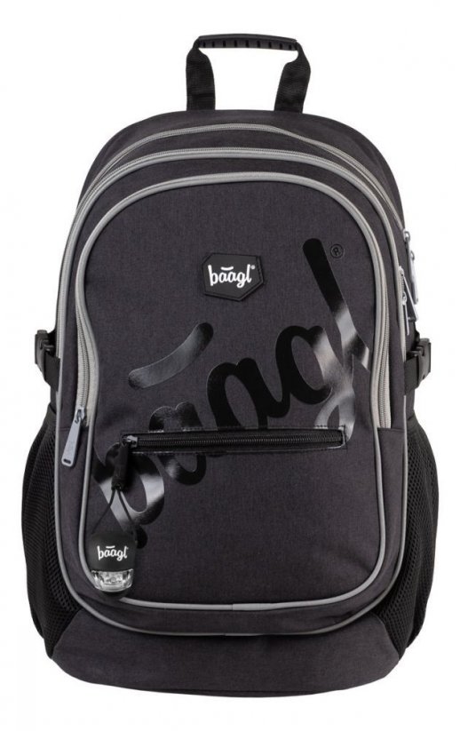 Školní batoh Baagl Core Logo black