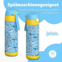 Dětská nerezová termoláhev na pití JARLSON MALI Žraloci 500 ml