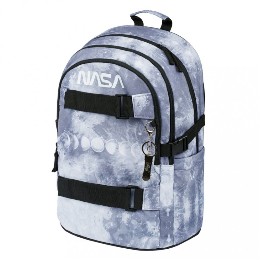 BAAGL Školní batoh Skate NASA Grey - Baagl