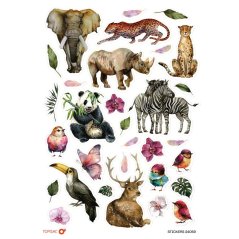 Nálepky Zvieratá Topgal STICKERS 24059