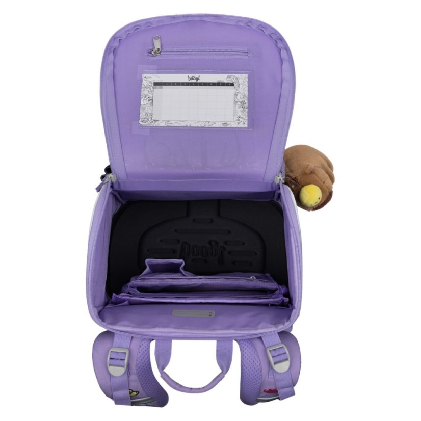 BAAGL SET 5 Zippy Kapybara: aktovka, penál, sáček, zástěra, peněženka - Baagl