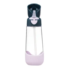 B.Box fľaša na pitie so slamkou 600 ml – Indigo Rose