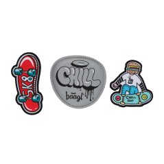 BAAGL Baaglies 3 kusy Chill Skate Sk8 - Baagl