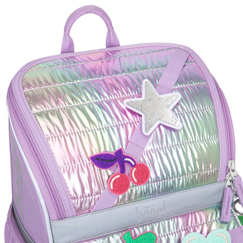 BAAGL SET 3 Zippy Lavender: aktovka, penál, sáček - Baagl