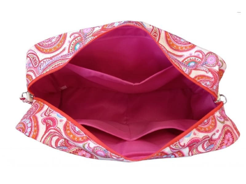 Cestovní taška Oilily Weekender Vanila, kolekce Summer paisley