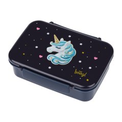 BAAGL Box na svačinu s přihrádkami Unicorn Gold - Baagl