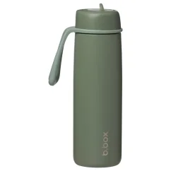 B.Box nerezová termoláhev s brčkem 690 ml - Olive