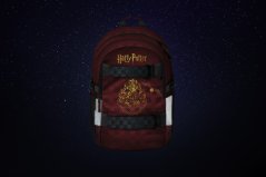 BAAGL Školní batoh Skate Harry Potter Bradavice vínový - Baagl