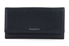 Dámska kožená kabelka Bugatti Lady Top blue