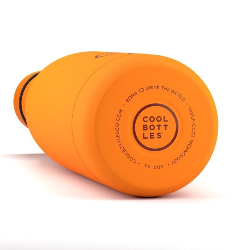 Nerezová termolahev COOL BOTTLES Vivid Orange třívrstvá 350 ml