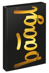 Desky na školní sešity A4 Jumbo Baagl Gold
