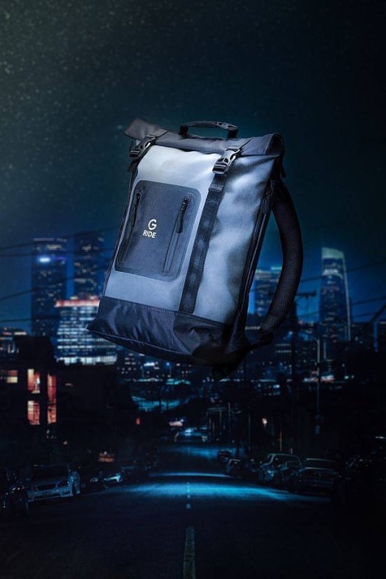 Městský batoh G.RIDE BALTHAZAR 12l silver