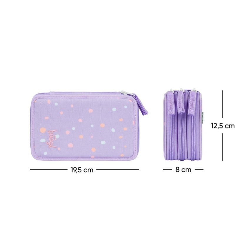 BAAGL Školský trojposchodový peračník Miláčikovia - Baagl