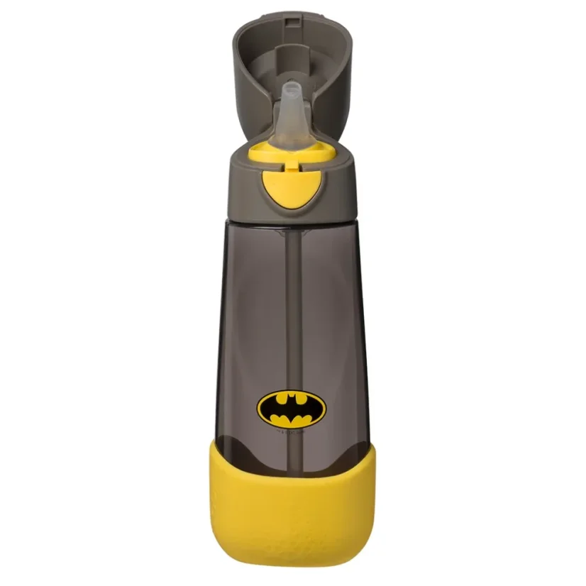 B.Box láhev na pití s brčkem 600 ml – Batman