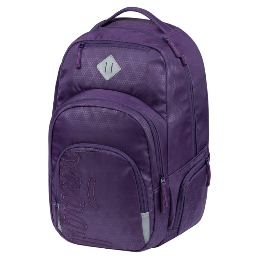 BAAGL Školní batoh Coolmate Plum - Baagl