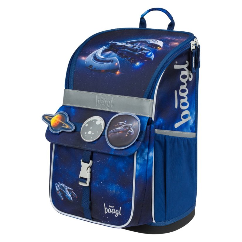 BAAGL Školní aktovka Zippy Vesmírná loď - Baagl
